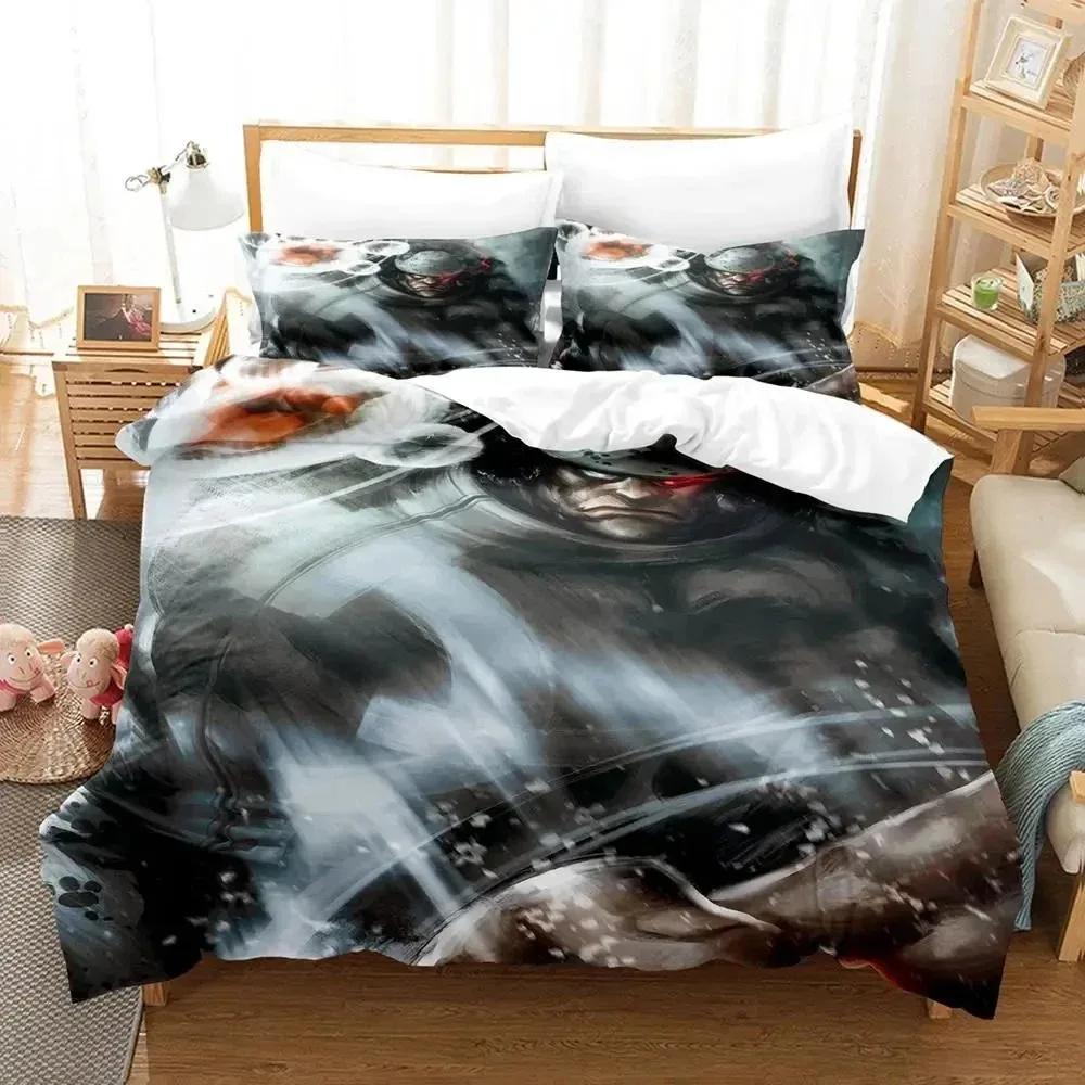 Anime Bartholemew Kuma Sängklädesset Påslakan Sängset Täcke Örngott Täcke king Queen Size Pojkar Vuxen Sängkläder
