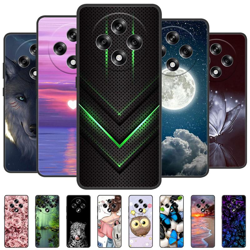 Für OPPO Reno 12 F Hülle Marmor Weiches Silikon Stoßfest Coque Für OPPO Reno 12F 5G Schützen Handyhülle Reno12F Fundas