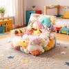 Clear Plush Toys Chair Cover Children Stuffed Animal Bean Doll Storage Bag Seat Extra Large Organizing with Zipper