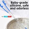 Dual-head Design Silicone Straw Brush 26cm Extended Version Bottle Brush  Feeding Bottle