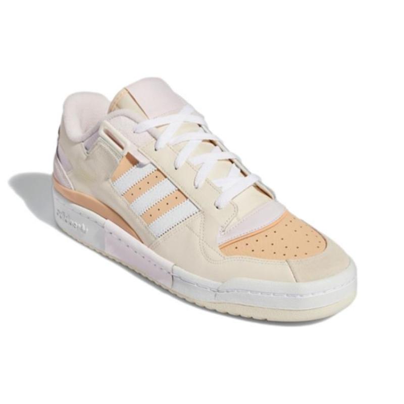 Adidas Forum Exhibit Low 'Ecru Tint Halo Amber' Sneakers GW6346