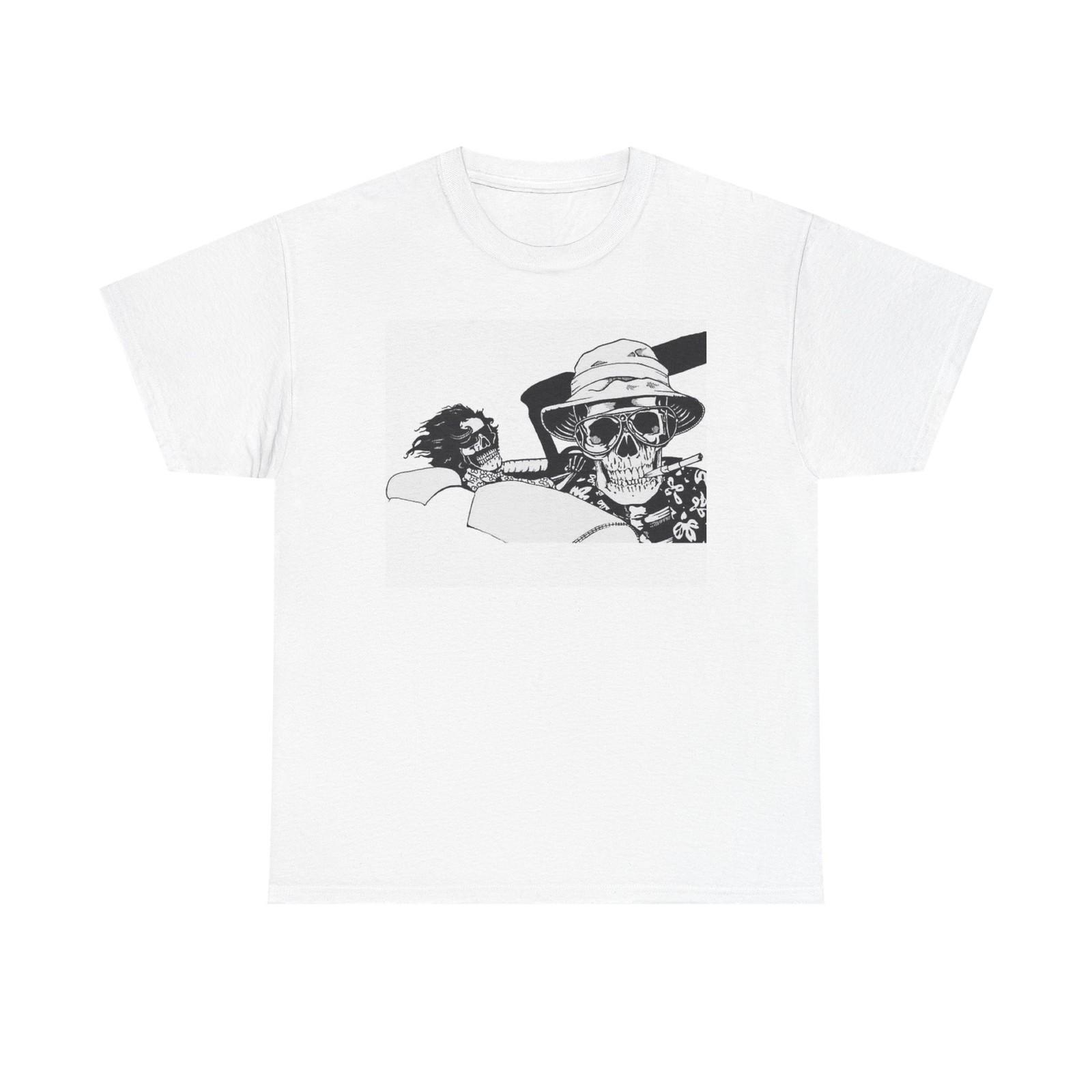Fear And Loathing in Las Vegas Graphic T Shirt Hunter S Thompson S разноцветный