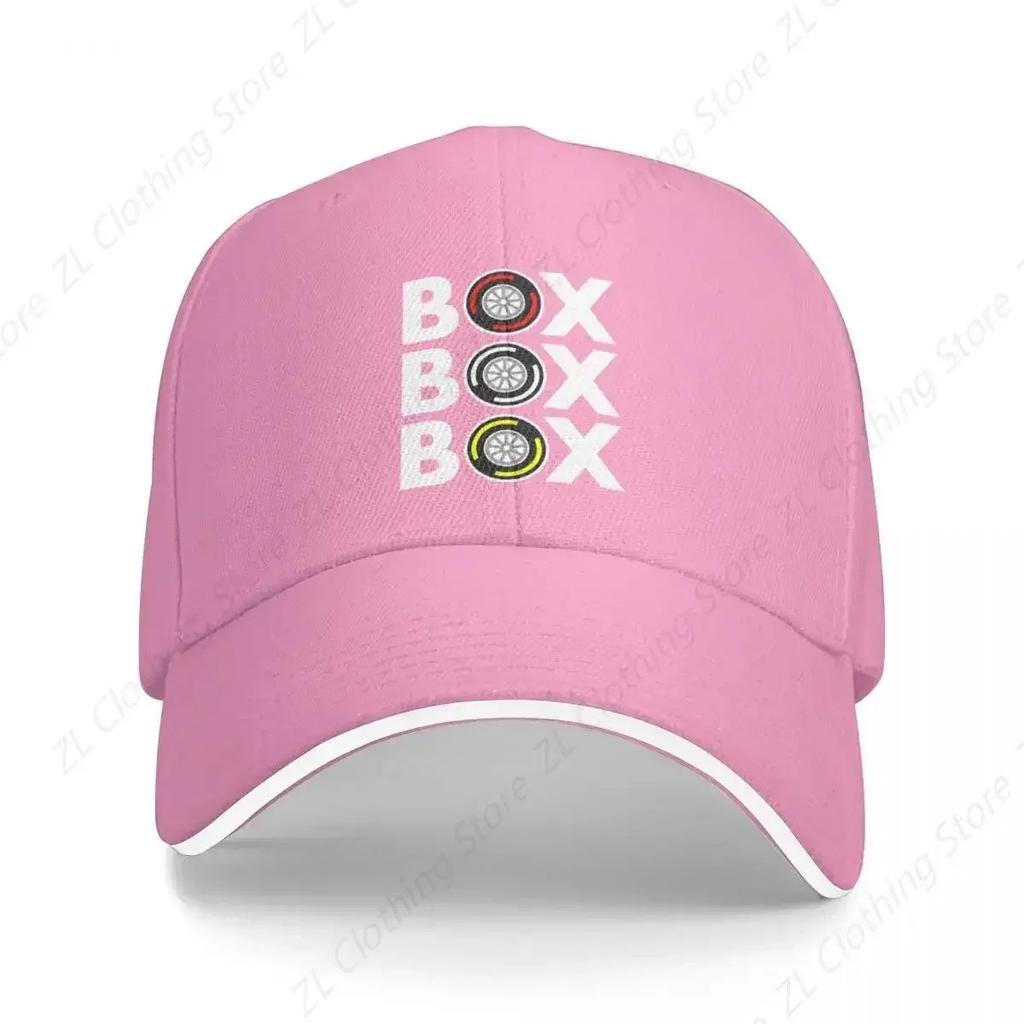 Box Box Box Tyre Compound White Text Design Baseball Cap GentleWoUnisex Hat Beach Female WoUnisexs