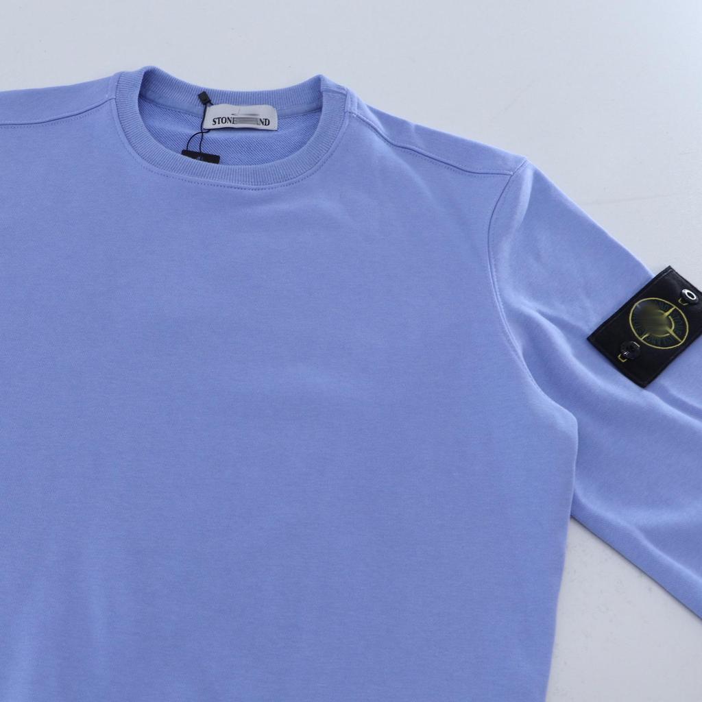 Stone Island Basic Badge Unisex Bluza polarowa z okrągłym dekoltem