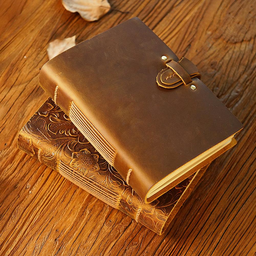 Handmade Genuine Leather Sketchbook & Diary