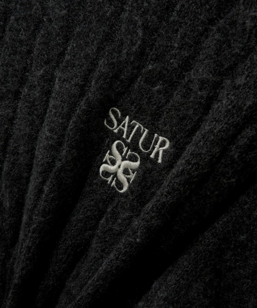 Seteo (W) Soft Touch Cable Crew Neck Knit Charcoal