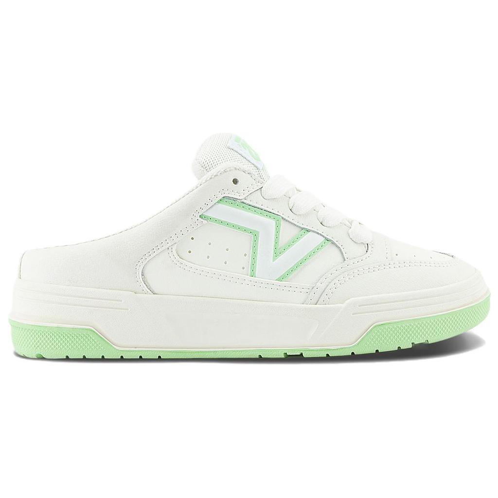 Vans Upland Comfortable Fashion Low-Top Skate Shoes Unisex Sneakers White Green VN000D7ACJ3