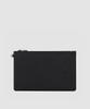 Lotuff Lo-6424 Natural Goat Leather Clutch Bag Black