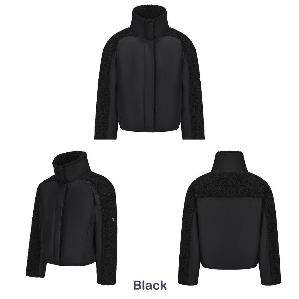 2025 Winter Retro Women's Long-Sleeve Lamb Wool Coat