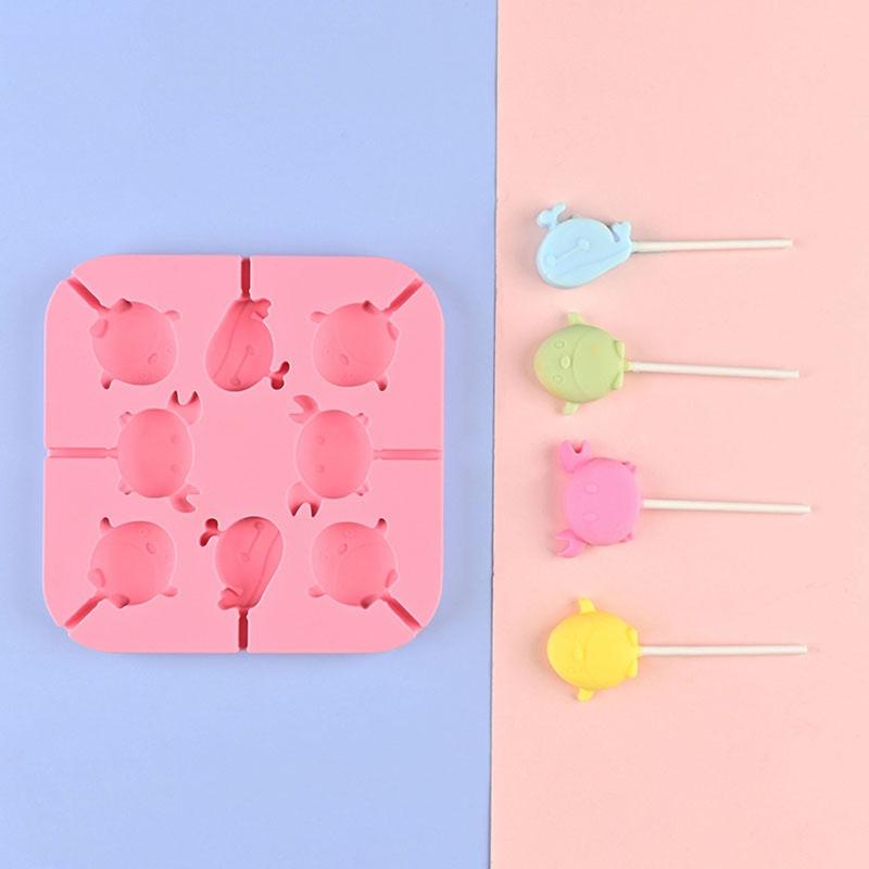 Household Paste Mould Press Baking Utensils Food-grade Silicone Cake Decoration Easy Safe Fruit Animal Cute Shape