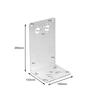Car Maintenance Heater Holder Car Van Bracket L Shaped Parking Heater Bracket Auto Heater Bumpy Road Suitability