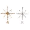 Christmas Tree Topper Star Window Display Decorative Eight Pointed Star Party Supplies New Year Luminous Sparkling Star Treetop