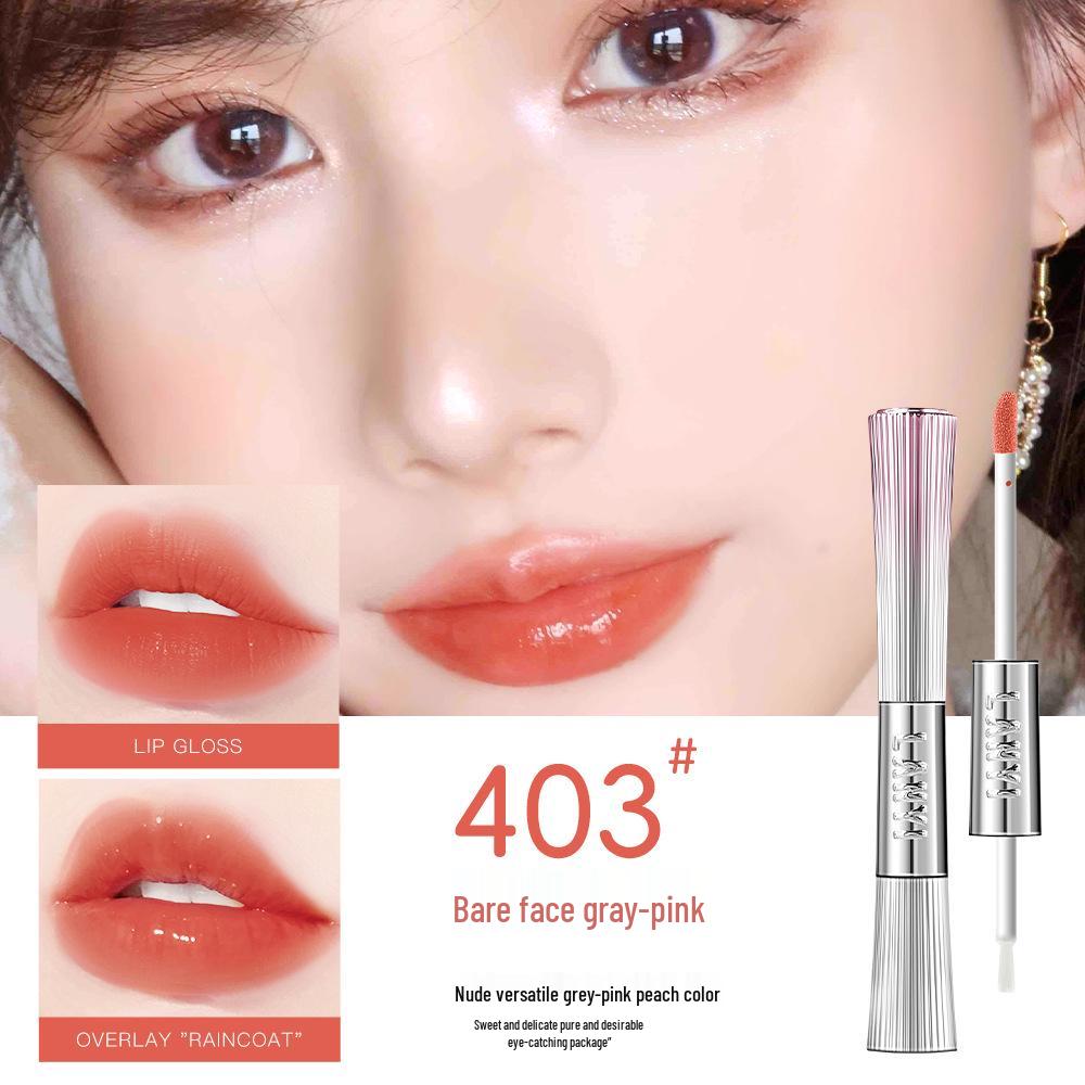 Lan Yi Essence Waterproof Lip Gloss - Non-Fading, Non-Stick, Celebrity-Favored Lip Protection.