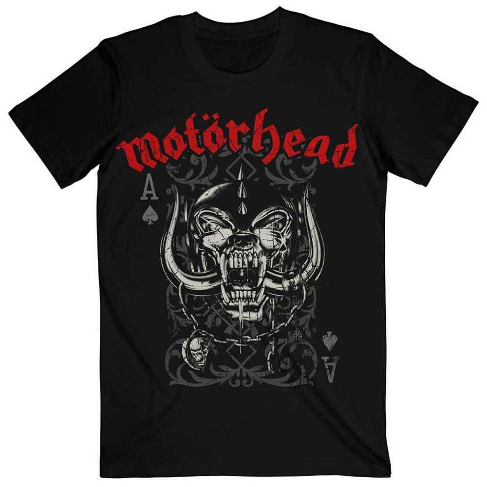 Motorhead Playing Card T Shirt Size S XL