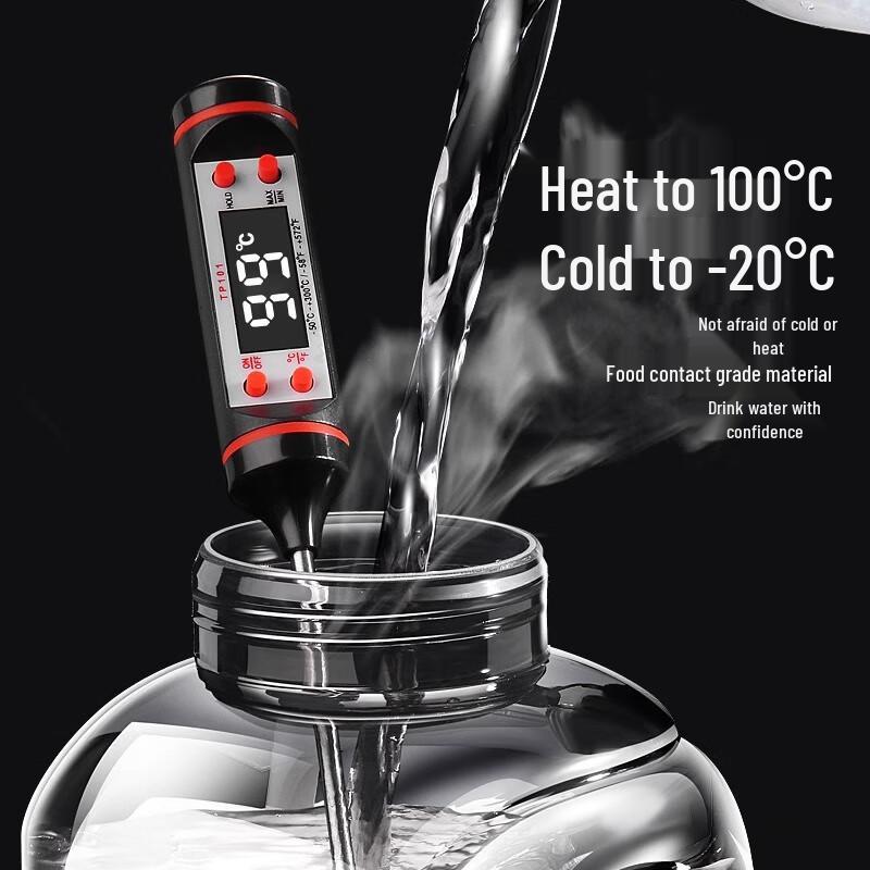 Tianyan Large Capacity PC Sports Water Bottle with Straw