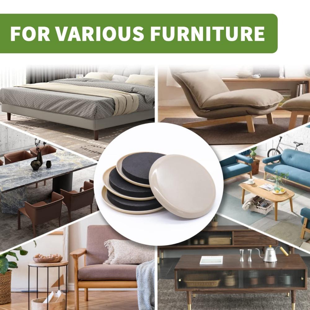 Heavy Duty Floors Protectors Anti-abrasion Furniture Moving Slider Move Easy Furniture Sliders