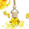 Luxury Car Aromatherapy Pendant - Round Wooden Beads for Long-Lasting Fragrance & Odor Removal