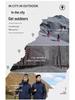 Men’s Windproof & Waterproof Velvet Hooded Jacket for Autumn/Winter - Trendy Soft Shell Couple Design