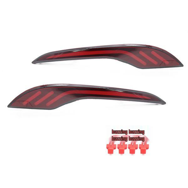 

Red ABS Rear Bumper Taillight Brake Light Pair for Chevrolet None