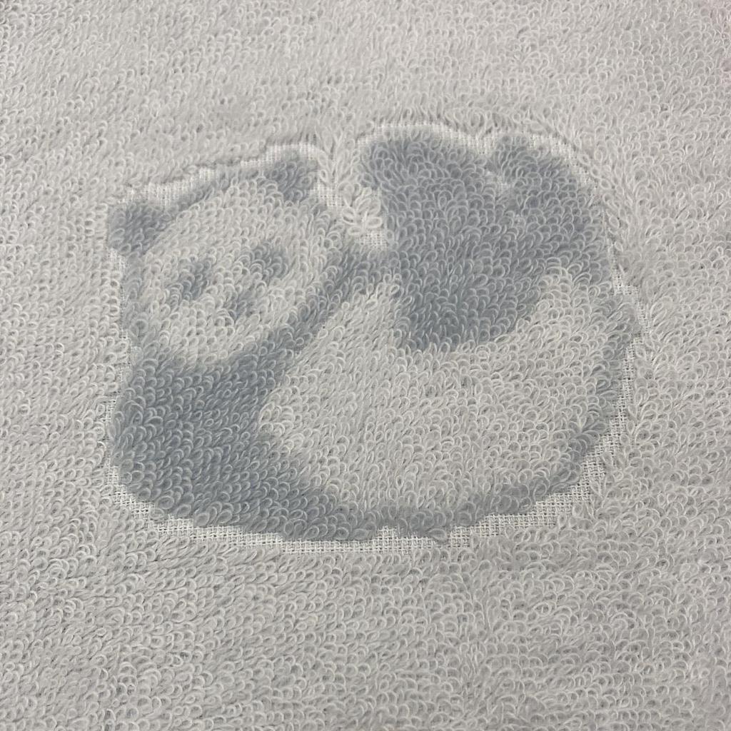 Imabari Towel Face Panda Set of Approximately Made In Nursery Cotton of 3 Towel, Pattern, 3, 34x80cm, Japan, Skin-friendly, School, Baby, Nap,