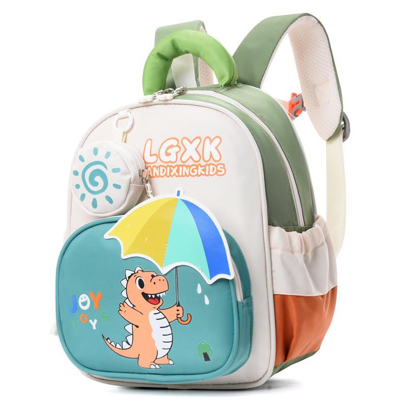 Design New Lovely Kids Backpack Oxford Fabric Cute Gender Neutral School Bag