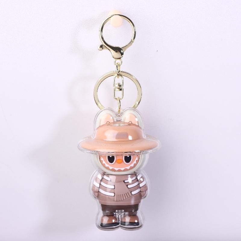 

Creative Acrylic Cartoon Cute Labu Keychain Popular Children S Gift Small Pendant Doll For Girl Women Gift Bag Decoration