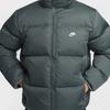 Nike Club Therma-FIT Warm Lockerer Schnitt Stehkragen Pufferjacke Herren Jacken Eisengrau Weiß FZ5029068