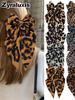 Leopard Bow Hair Clip with Long Tassels, Spring Hair Accessories for Women, Elegant and Versatile Hairpin