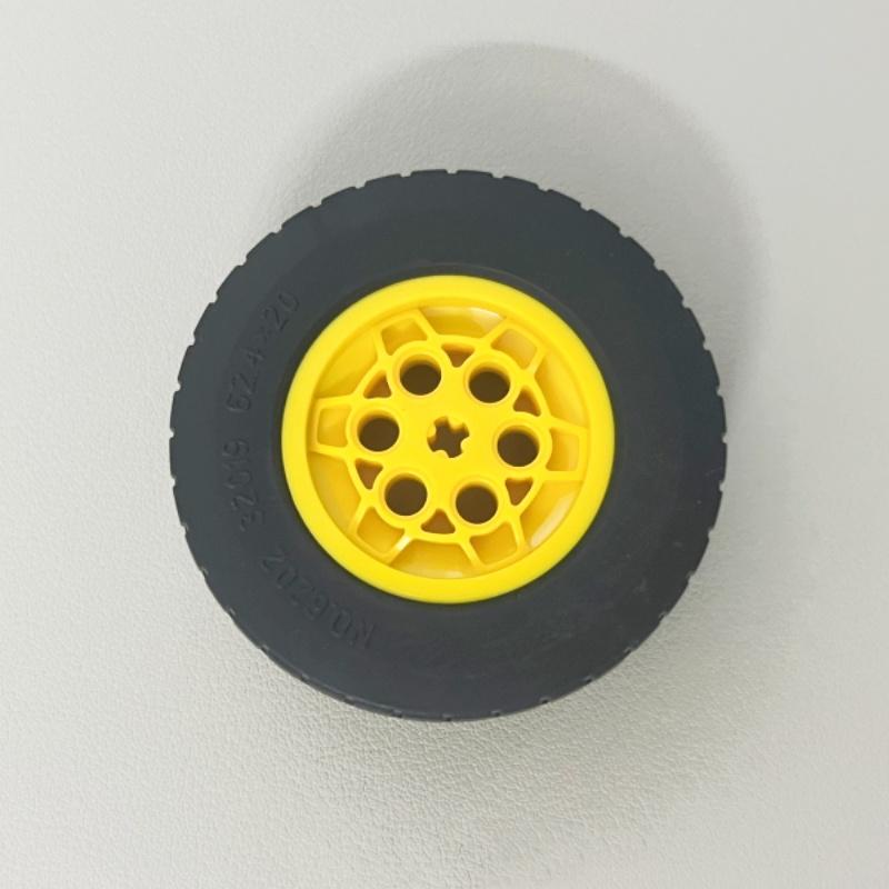 Ruota 86652 32019 Pneumatico 62,4 x 20 S Collezioni di Mattoncini Modulari Giocattoli GBC Per Tecnici MOC Edifici DIY Blocchi Compatibile