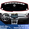 Dashboard Cover Avoid Light Anti-Slip Anti-dirty Mat Pad Sunshade Dashmat Protect for BYD KING Destroyer 05 -2025 LHD RHD