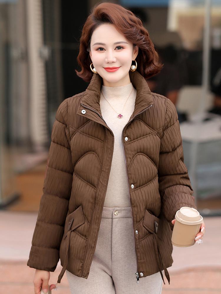 Stand-up Collar Down Padded Jacket Women's Short New Padded Jacket Casual Warm Thickened Padded Jacket