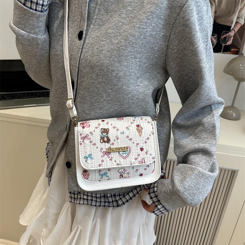 Fashion Niche Shoulder Bag Women's Bag Autumn New Armpit Messenger Bag Simple Small Square Bag