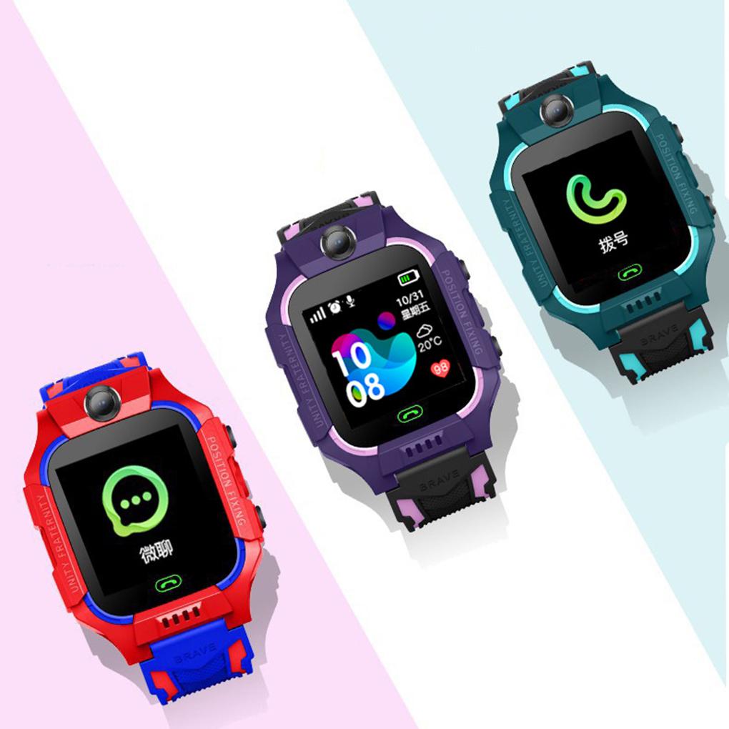 Q19 Children Watch Kids Smart Bracelet Children Watch Kids LBS Positioning Lacation SOS Camera Phone Voice Chat Smartwatch