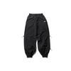Li Ning Paris Fashion Week Collection Knitted Sweatpants Men's Black Moderate Cuffed Pants AYKP639-2
