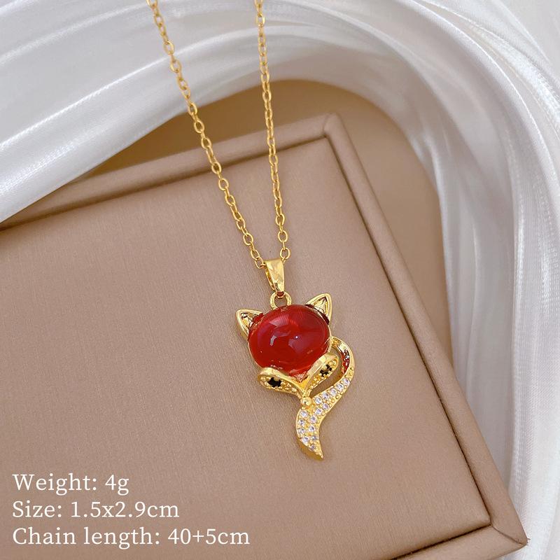 Copper Micro-Inlaid Cross Fashionable Light Luxury Temperament Gorgeous Full Diamond Necklace Female Versatile Collarbone Chain Titanium Steel