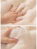 Non-Slip Rabbit Plush Winter Sofa Cushion & Tatami Blanket