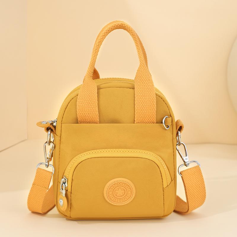 Leichte Umhängetasche mit mehreren Fächern für Mütter mittleren Alters und ältere Mütter Handytasche Reisehandtasche