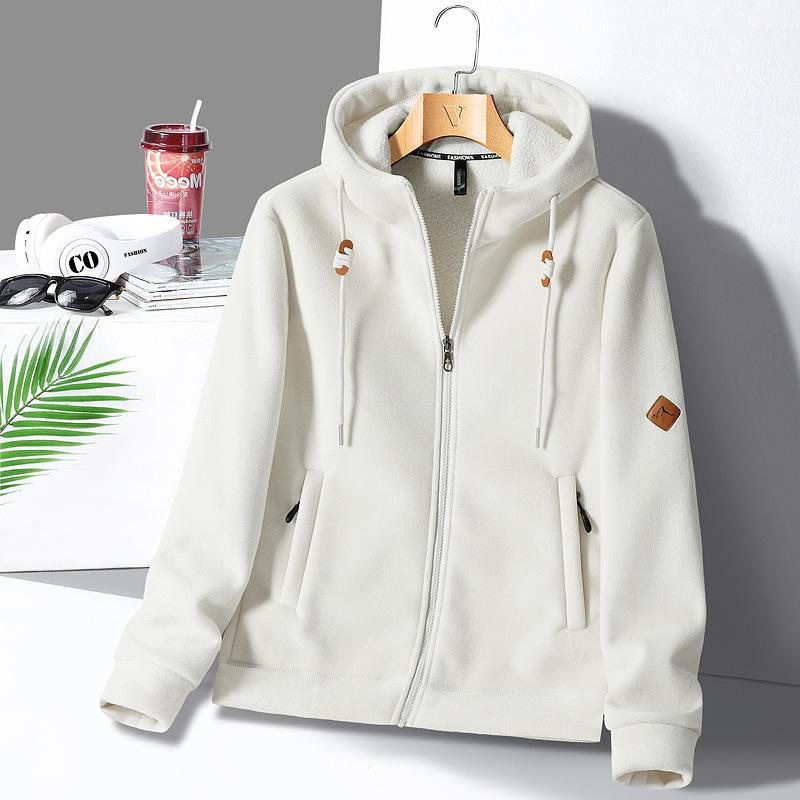 

Зимняя теплая кашемировая куртка мужская высококлассная лыжная флисовая подкладка утолщенная толстовка пальто повседневная женская уличная для кемпинга холодостойкая куртка 4XL