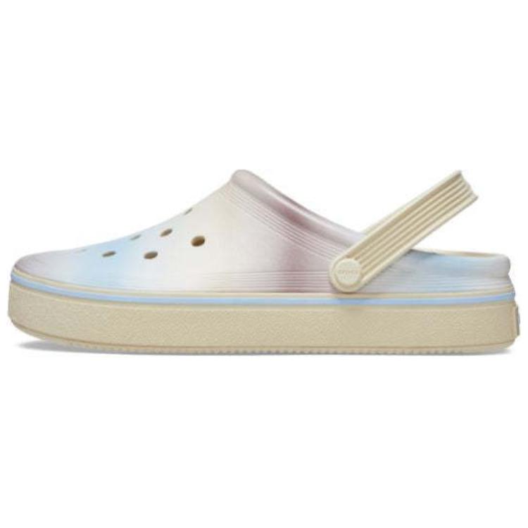 Crocs Off Court Rubber Clogs Lightweight Comfortable Clogs Unisex Clogs Bone 208984-2Y3