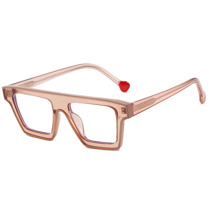 SHAUNA Ретро TR90 квадратная женская оправа для очков ярких цветов Мужская оптическая — фото 11