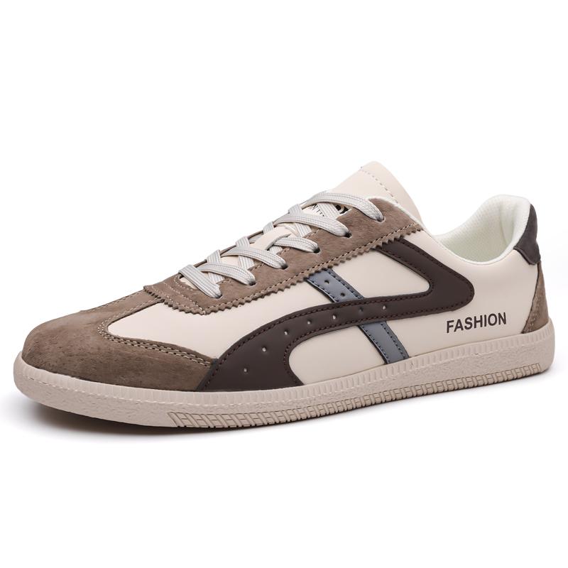 Fashion Mens Lace-Up Flats 2025 Men's Breathable Walking Shoes Lightweight Casual Sneakers Non-Slip Comfortable Athletic Shoes for Men