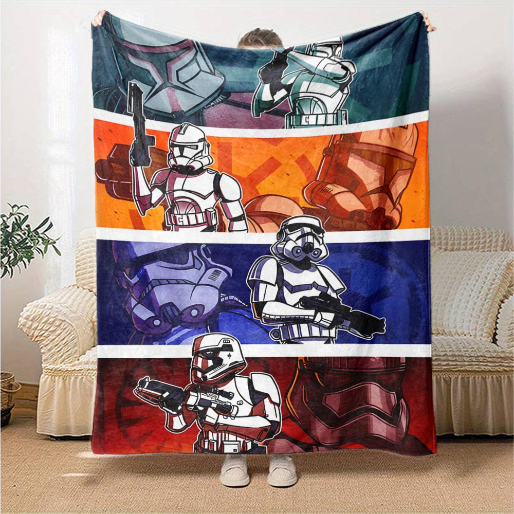 Star Wars Blanket Durable Comfort Suitable for Bed Picnics Couch for All Occasions Modern Style Ideal Gift for Friends Family Couples Picnic