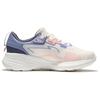 Li Ning Element Textile, Synthetic Leather Cushioning Slip Resistant Abrasion Resistant Low Top Casual Shoes Women's AGLS012-3