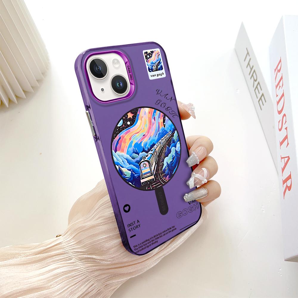 Módní barevný stříbrný oboustranný kryt telefonu Soft Edge Hard Case Full Cover Nárazuvzdorný kryt telefonu pro iPhone Samsung Xiaomi Redmi Poco