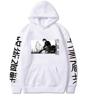 Megumi Fushiguro Jujutsu Kaisen Pánská mikina Vintage Unisex svetr Pánská Vintage grafická mikina Top Oversize oblečení
