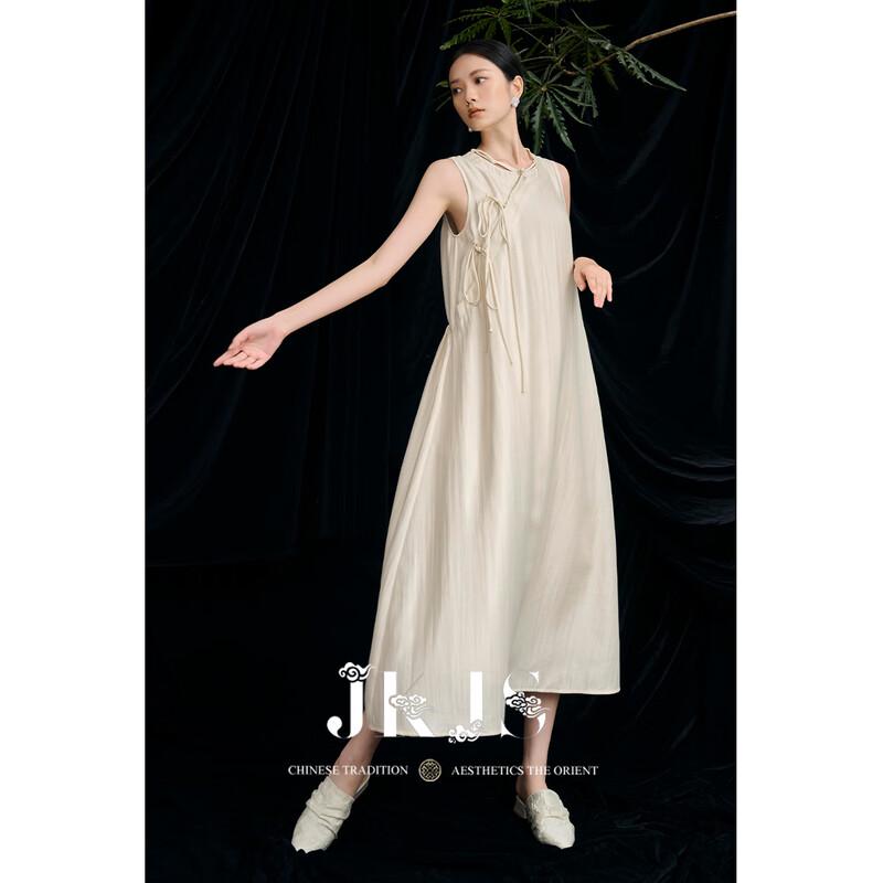 JK&JS 'Cangshan Fuxue' Modern Chinese Sleeveless Cheongsam Dress