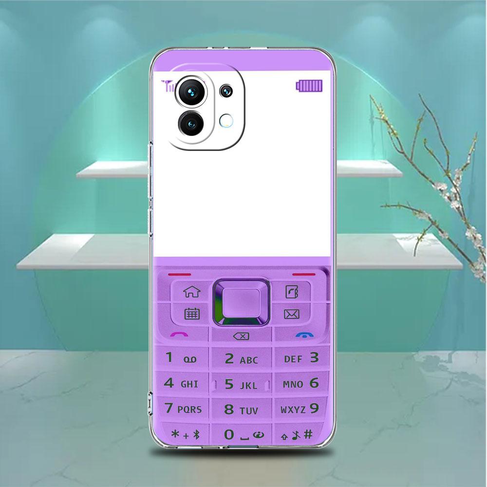 Vintage Camera Cassette Clear Case For Xiaomi Mi Poco X3 NFC M3 Pro F3 F1 11 Lite 12 Note 10 11T 9T Transparent Phone Cover