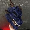 New Latex Wearable Dragon Head Mask for Dungeons & Dragons Halloween Party Cosplay Dress Up