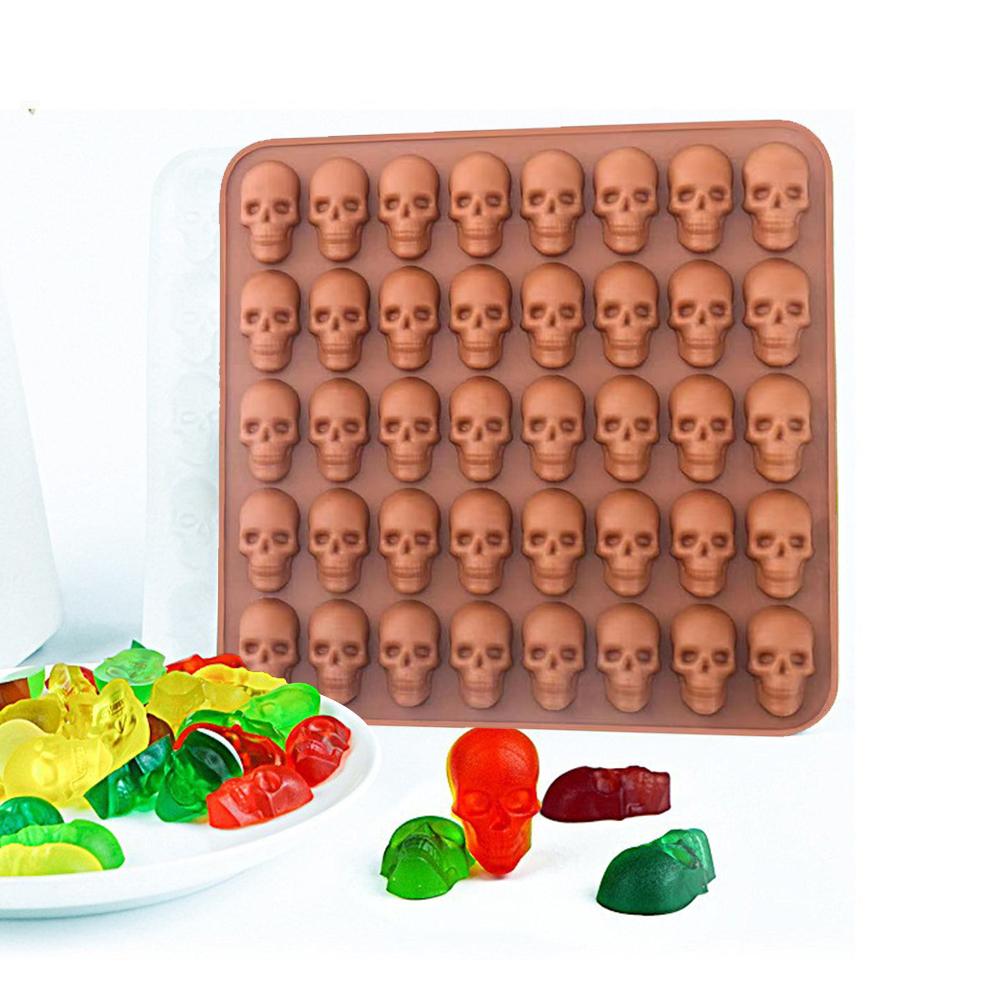 Halloween Baking Molds Shapes Reusable Washable Silicone DIY Kitchen Making Tool