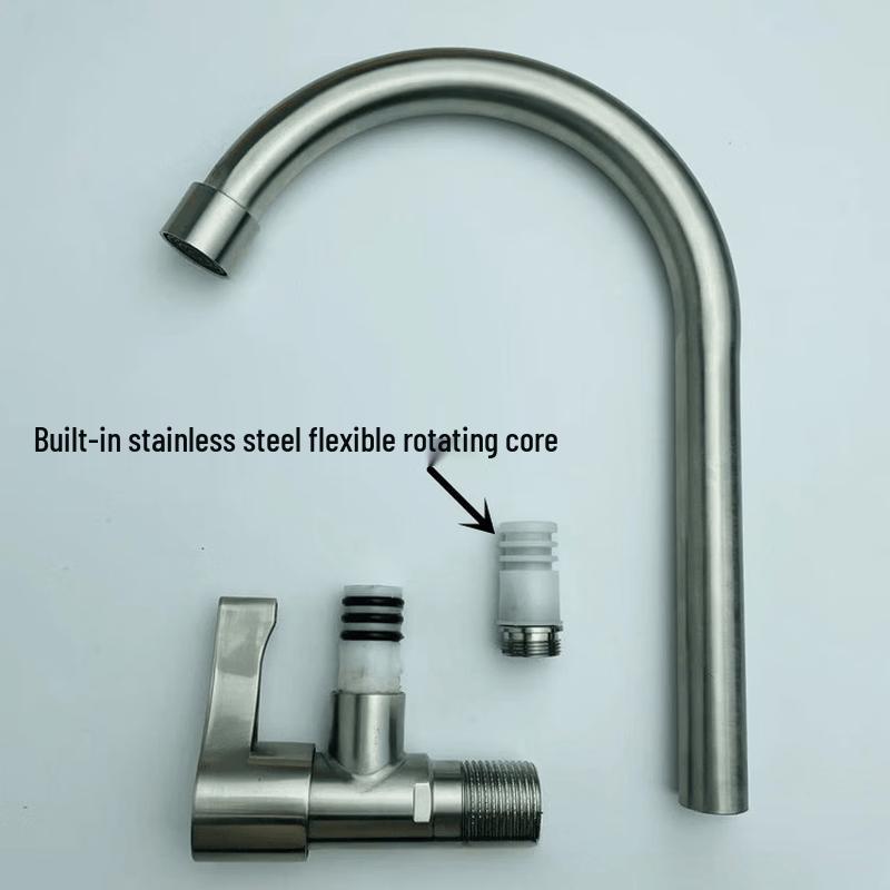 OEING Wall-Mounted Hot Water Basin Faucet